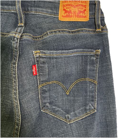 Levi’s Jeans 721 High Rise Skinny Stretch Denim Blue Women’s 27 - Picture 4 of 6